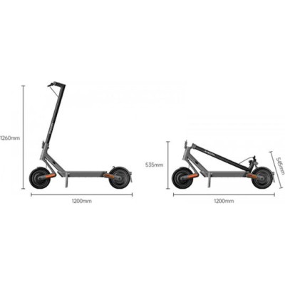 Xiaomi Mi Electric Scooter 4 Ultra Black (BHR5764GL)
